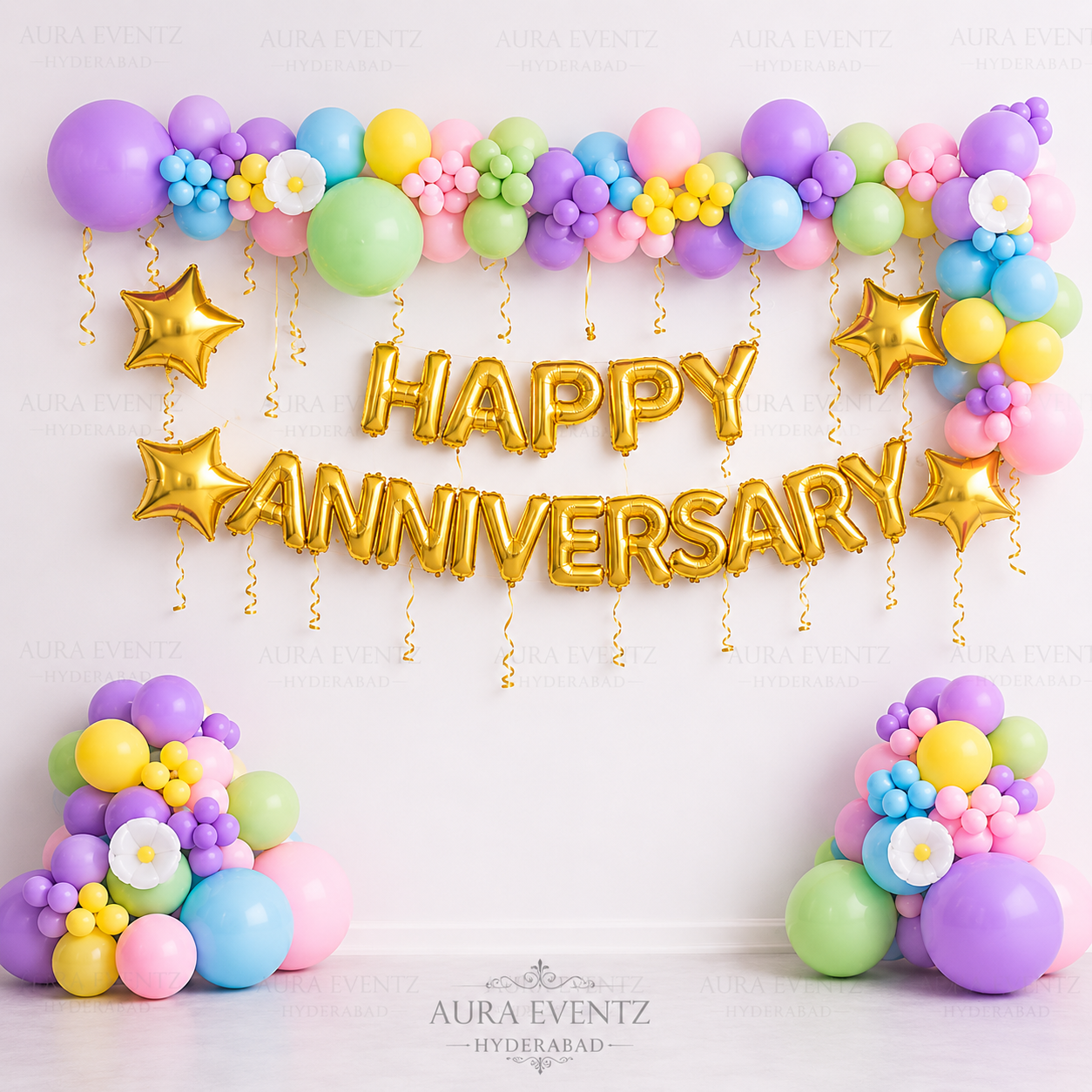 Pastel Dream Anniversary Decor