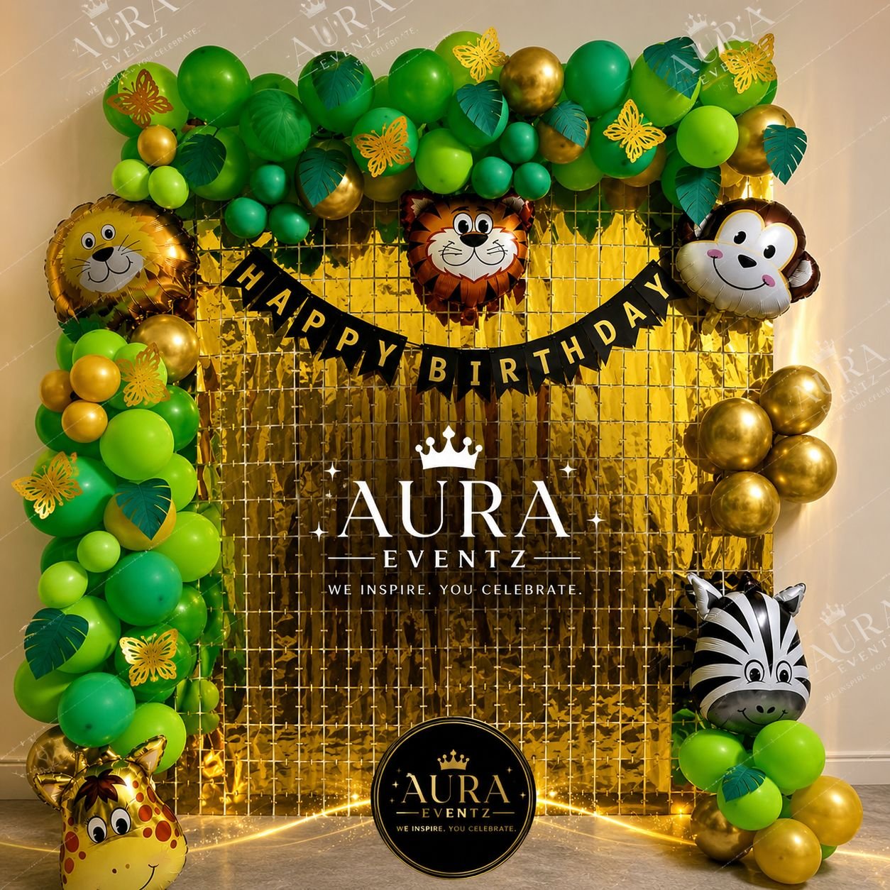 Jungle Safari Birthday Decoration